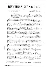 download the accordion score Album de 8 morceaux : Reviens Nénette / Je t'ai vu / Musette de Paris / La java sifflée / Le Chef de gare / Petite fleur de Paris / Nénette / Du bout des doigts in PDF format