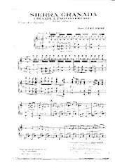 scarica la spartito per fisarmonica Sierra Granada (Grenade l'enchanteresse) (Orchestration Complète) (Paso Doble) in formato PDF
