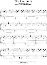 descargar la partitura para acordeón The Poet Acts (Arrangement : Michaël Riesman & Nico Mühly) en formato PDF