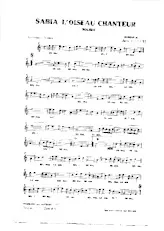 télécharger la partition d'accordéon Sabia l'oiseau chanteur (Orchestration) (Boléro) au format PDF