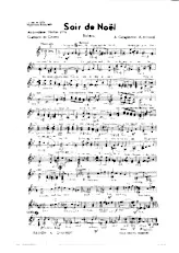 descargar la partitura para acordeón Soir de Noël (Orchestration) (Boléro) en formato PDF