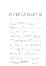 télécharger la partition d'accordéon Zoetemelk Champion (Galop) au format PDF