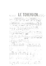 télécharger la partition d'accordéon Le Toréador (Paso Doble) au format PDF
