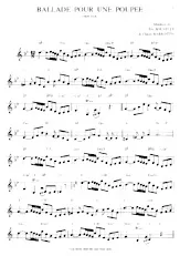 scarica la spartito per fisarmonica Ballade pour une poupée (Slow Rock) in formato PDF