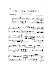 descargar la partitura para acordeón Tierra Gaucha (Racconti del Gaucho) (Tango Argentino) (Partie Bandonéon) en formato PDF