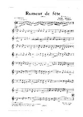 download the accordion score Rumeur de fête (Samba) in PDF format