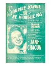 télécharger la partition d'accordéon Sourire d'avril (Créée par : Jane Chacun) (Valse Boston) au format PDF