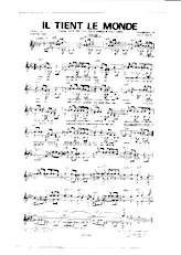 télécharger la partition d'accordéon Il tient le monde (D'après : He's got the whole world in his hands) (Orchestration Complète) (Gospel) au format PDF