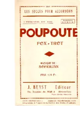 télécharger la partition d'accordéon Poupoute (Fox Trot) au format PDF