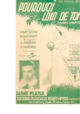download the accordion score Pourquoi loin de toi (Chant : Jaime Plana) (Tango Chanté) in PDF format