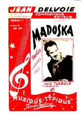 scarica la spartito per fisarmonica Madoska (Enregistré par : Luis Tuebols) (Bandonéon A + B / Orchestration) (Tango Tzigane) in formato PDF