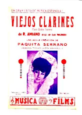 download the accordion score Viejos Clarines (Arrangement : Luis Molinero) (Orchestration Complète) (Paso Doble Torero) in PDF format