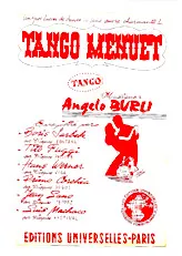 télécharger la partition d'accordéon Tango Menuet +Tango Sonata +Tango Hungaria au format PDF