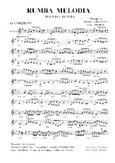 descargar la partitura para acordeón Rumba Mélodia (Boléro Rumba) en formato PDF