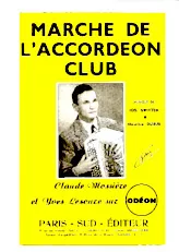 download the accordion score Marche de l'accordéon club in PDF format