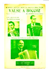 télécharger la partition d'accordéon La valse à Boccoz (Créée par :  Ricco Romance / Alexandre Boccoz) au format PDF