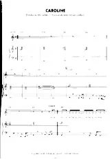 download the accordion score Caroline (Pop Rap) in PDF format
