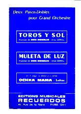download the accordion score Muleta de Luz (Arrangement : Germal) (Orchestration Complète) (Paso Doble) in PDF format