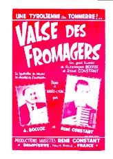 télécharger la partition d'accordéon Valse des Fromagers (Valse Tyrolienne) au format PDF