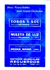 download the accordion score Toros y Sol (Arrangement : Germal) (Orchestration) (Paso Doble) in PDF format