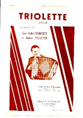 download the accordion score Triolette (Java) in PDF format