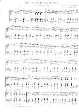 télécharger la partition d'accordéon Die lustigen Buben (Arrangement : Jack Bulterman) au format PDF