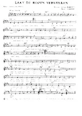 descargar la partitura para acordeón Laat de rozen verwelken (Valse) en formato PDF