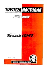 download the accordion score Tristeza Nocturna (Bandonéon A + B) (Tango Malambo) in PDF format