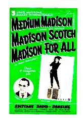 télécharger la partition d'accordéon Madison Scotch au format PDF