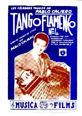 scarica la spartito per fisarmonica Tango Flamenco  n°4 (Bandonéon A + B + Accordéon guide) in formato PDF