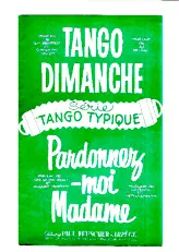 descargar la partitura para acordeón Tango Dimanche (Bandonéon A + B + Accordéon) (Orchestration) en formato PDF