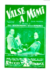 download the accordion score Valse à Mimi (Créée par : Guy Aeschlimann et Line Nil) (Valse Moderne) in PDF format