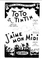télécharger la partition d'accordéon Toto et Tintin (Orchestration) (Java) au format PDF