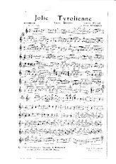 scarica la spartito per fisarmonica Jolie Tyrolienne (Valse Musette) in formato PDF