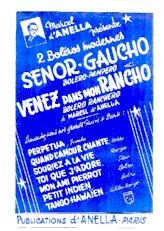 descargar la partitura para acordeón Senor Gaucho (Orchestration) (Boléro Pampero) en formato PDF