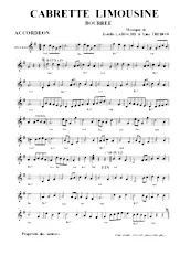 download the accordion score Cabrette Limousine (Bourrée) in PDF format