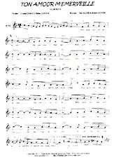 download the accordion score Ton amour m'émerveille (Slow Rock) in PDF format