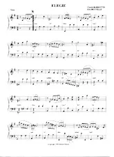 descargar la partitura para acordeón Elégie (Valse) en formato PDF