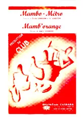 scarica la spartito per fisarmonica Mamb' Orange (Orchestration) (Mambo) in formato PDF