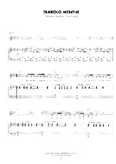 descargar la partitura para acordeón Diabolo menthe (Pop) en formato PDF