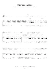 télécharger la partition d'accordéon Stop ou Encore (Chant : Plastic Bertrand) (Disco) au format PDF