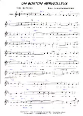 scarica la spartito per fisarmonica Un boston merveilleux in formato PDF