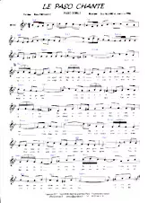 scarica la spartito per fisarmonica Le paso chante in formato PDF