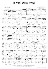 descargar la partitura para acordeón Ce n'est qu'un tango en formato PDF