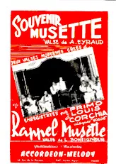 descargar la partitura para acordeón Souvenir Musette (Créée par : Primo et Louis Corchia) (Valse Moderne) en formato PDF