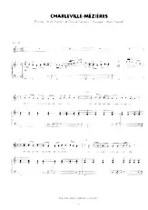 scarica la spartito per fisarmonica Charleville Mézières (Pop) in formato PDF