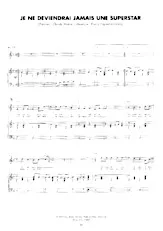 download the accordion score Je ne deviendrai jamais une superstar (Country Rock) in PDF format
