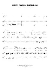 descargar la partitura para acordeón Petites filles de Chiang Mai (Pop) en formato PDF
