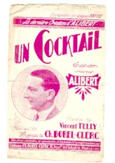 download the accordion score Un cocktail (Chant : Alibert) (Fox Trot) in PDF format