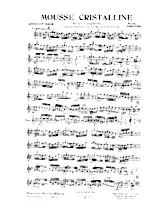 télécharger la partition d'accordéon Mousse cristalline (Polka Variations) au format PDF